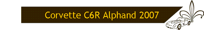 Corvette C6R Alphand 2007