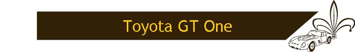 Toyota GT One