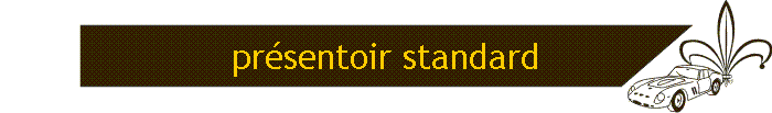 pr�sentoir standard